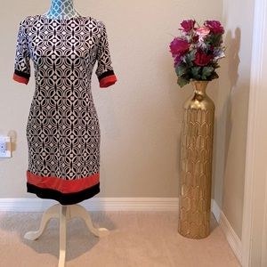 Size small knee length Art Deco theme dress